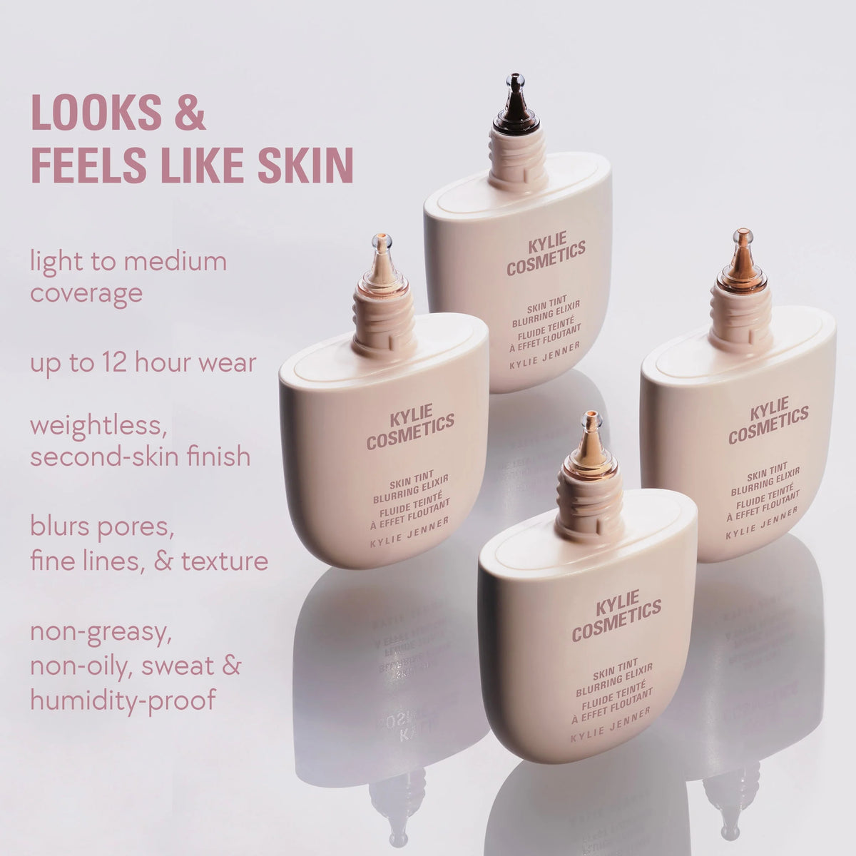 Glossy Lip Kit & Skin Tint Blurring Elixir Duo